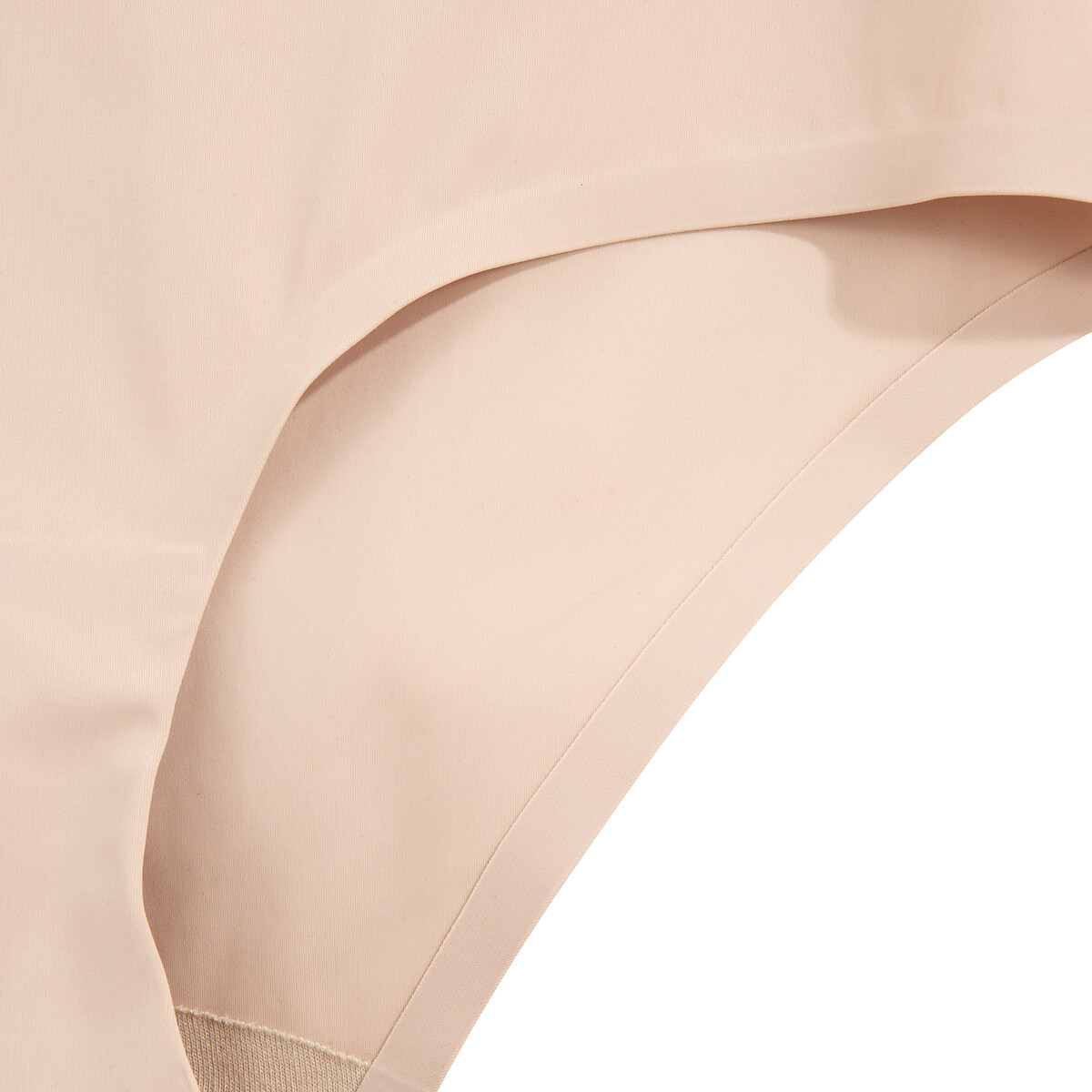 Lot de 2 culottes hautes en microfibre-Invisible peau, LA REDOUTE COLLECTIONS