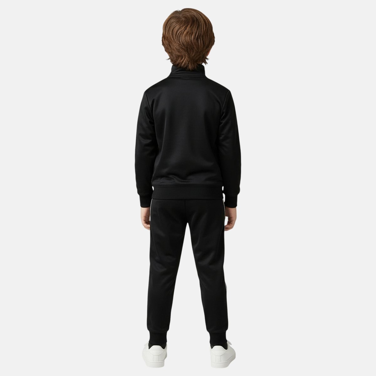 Ensemble veste zippée col montant et pantalon de jogging TRACK noir, ELLESSE