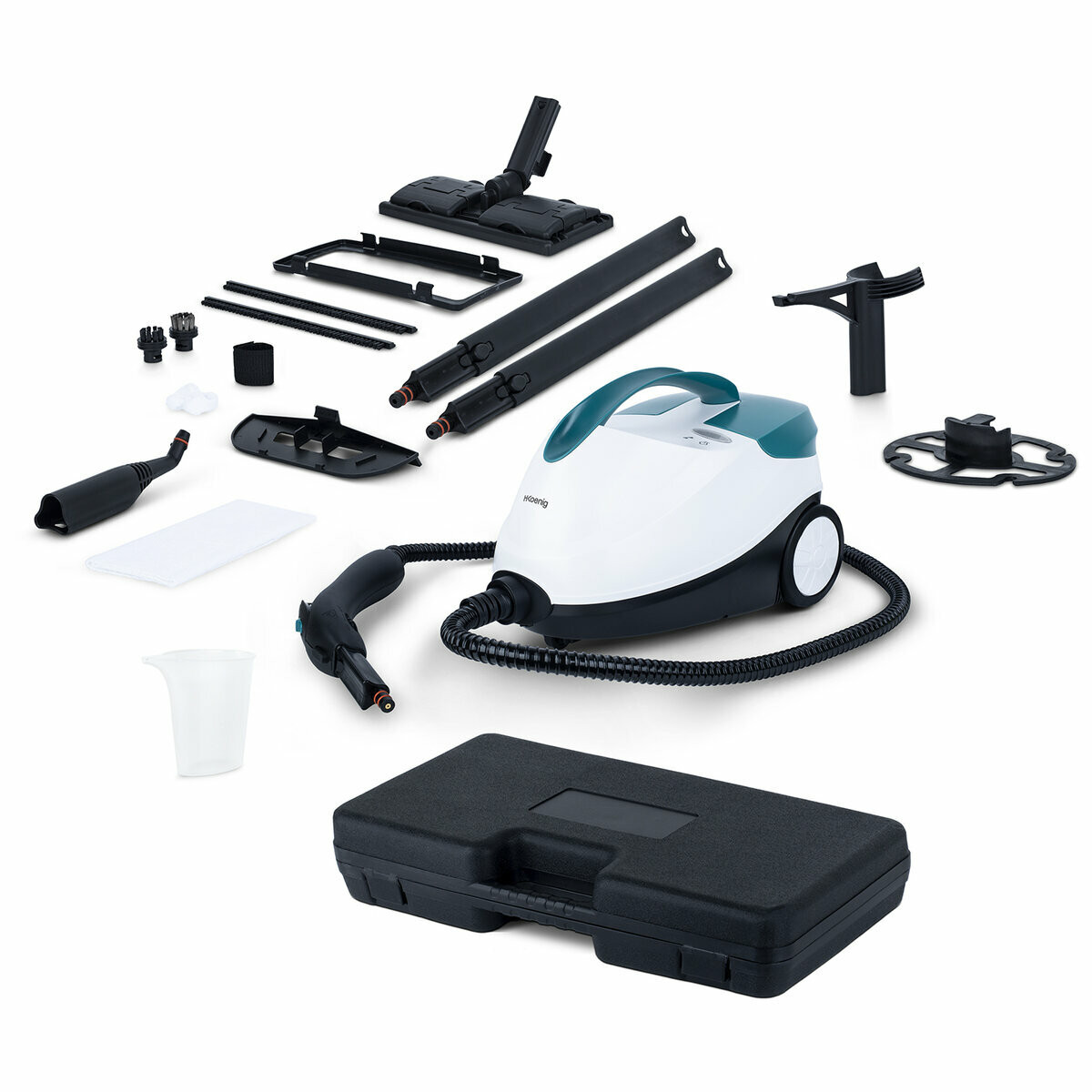 nettoyeur vapeur - nv6400 blanc, H.KOENIG