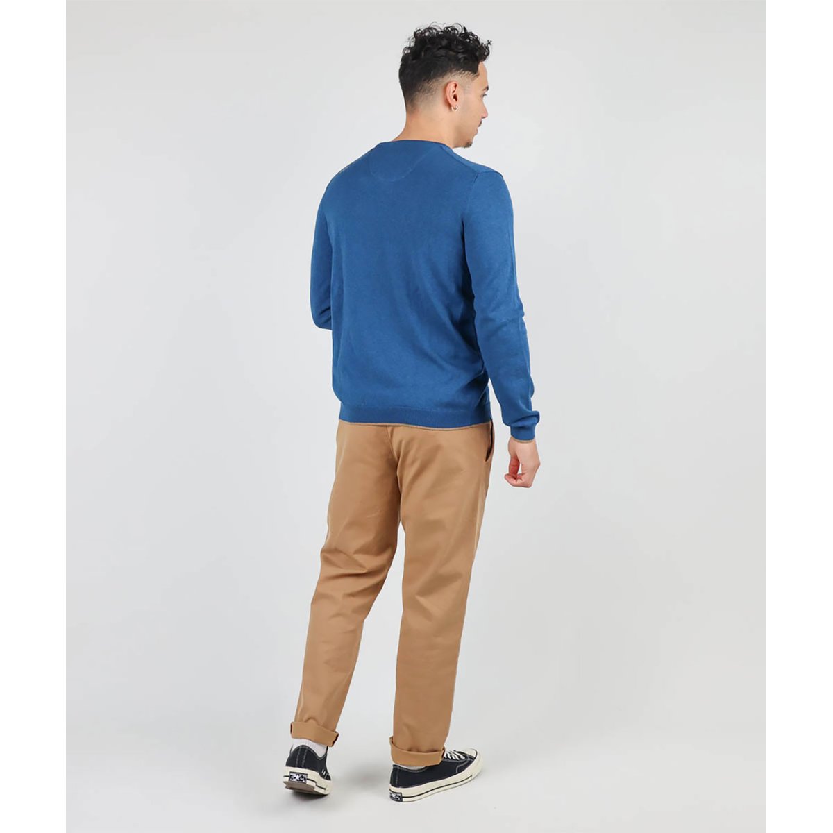 Pull essentiel col V PIVEGA oceano chine, OXBOW