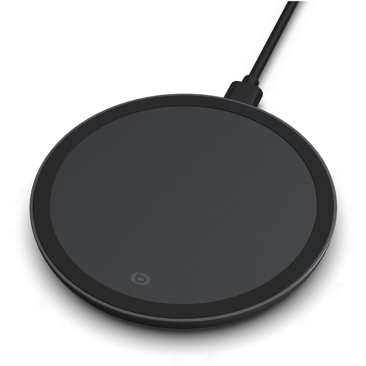 Chargeur induction 10W Noir couleur unique, ESSENTIEL B