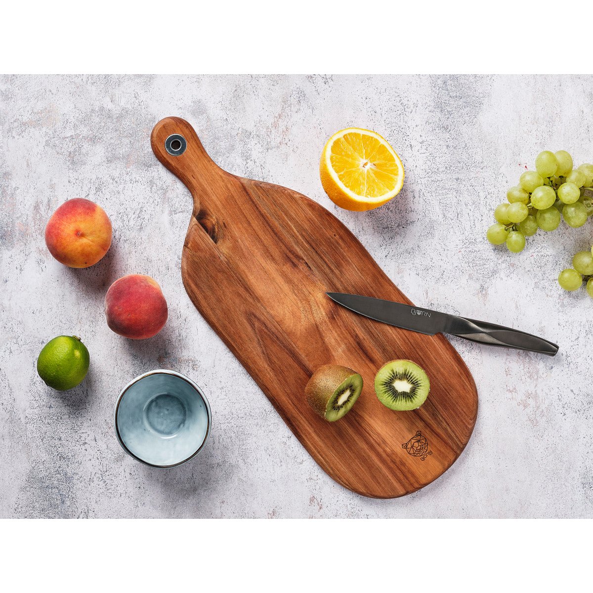 Lot de 1 planches en bois, NUDE bois vernis, BJORN