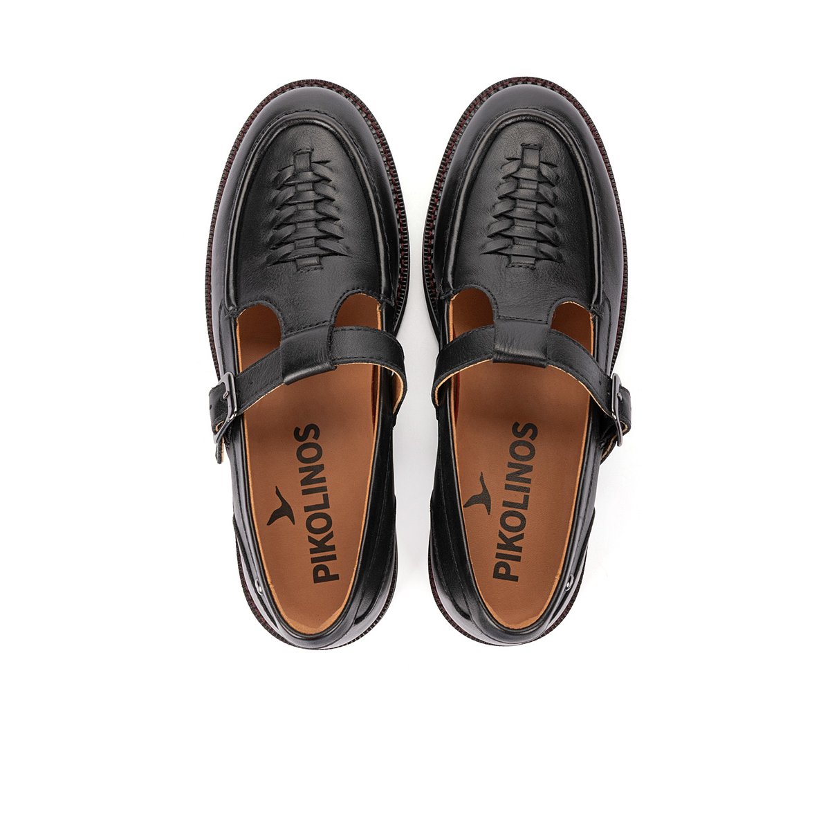 Mocassins cuir Deva black, PIKOLINOS