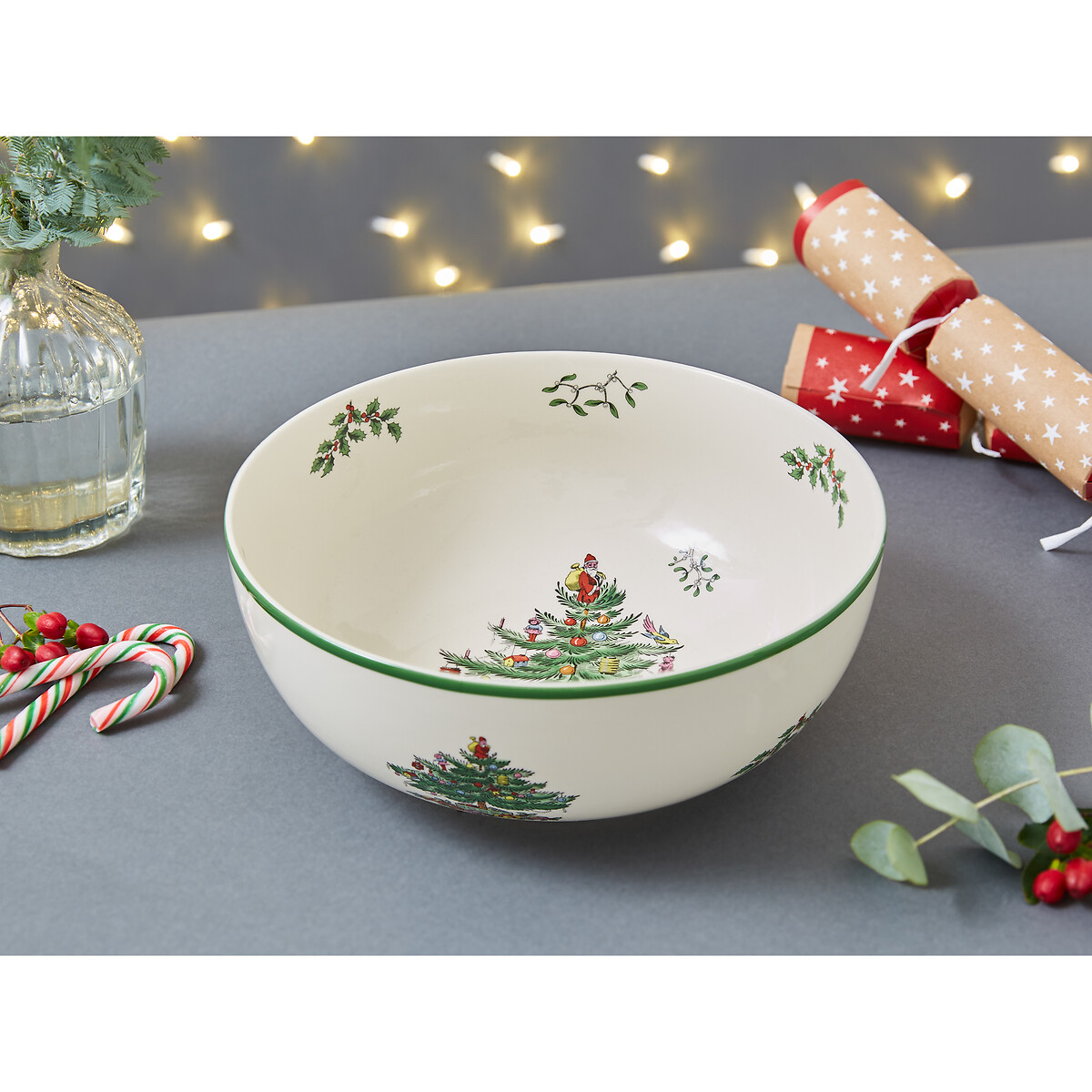 Christmas Tree Serving Bowl white, SPODE