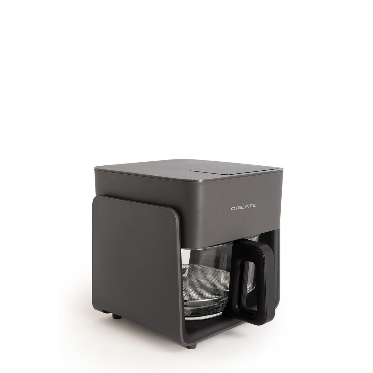 Friteuse AIR FRYER STUDIO CRYSTAL 4,2 L noir sans vapeur, CREATE