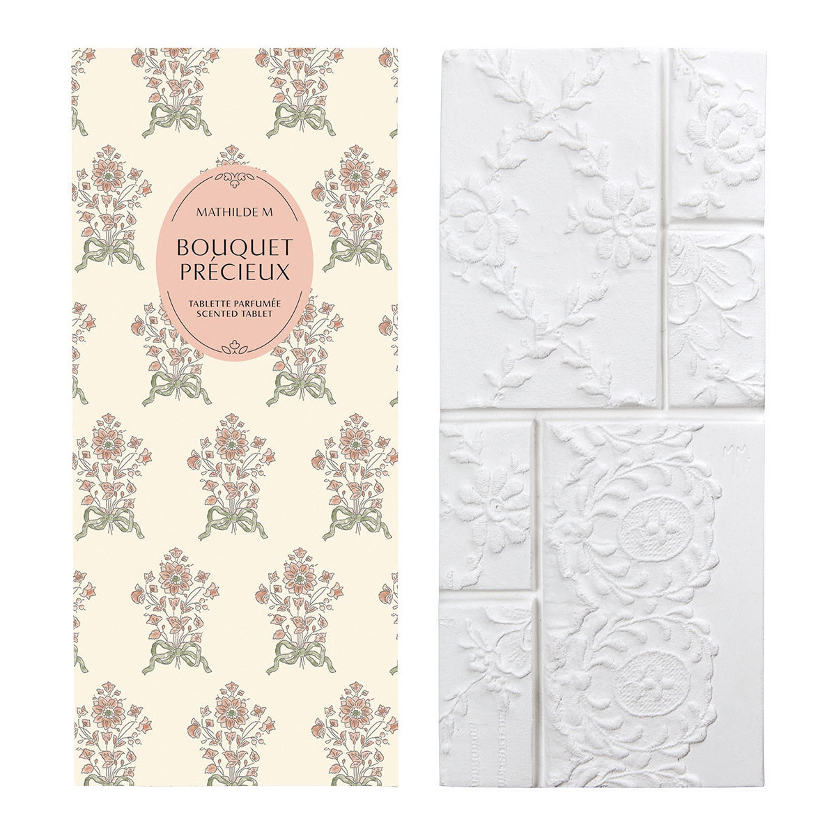 Tablette parfumée - Bouquet Précieux blanc, MATHILDE M