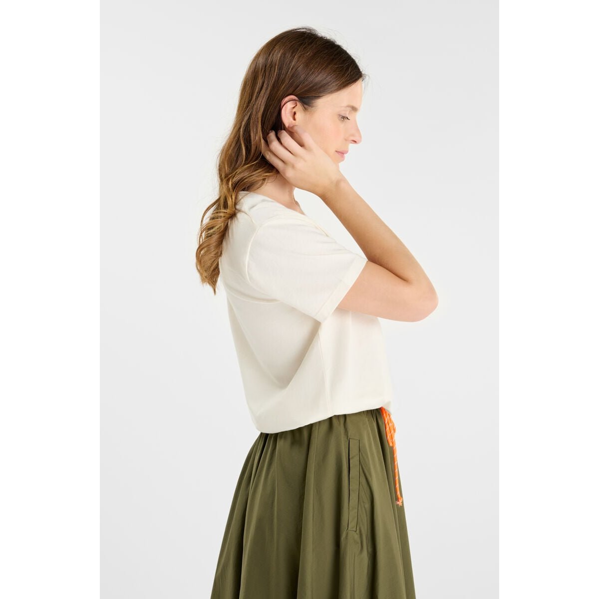 Tee-Shirt ALYNE off white, LE TEMPS DES CERISES