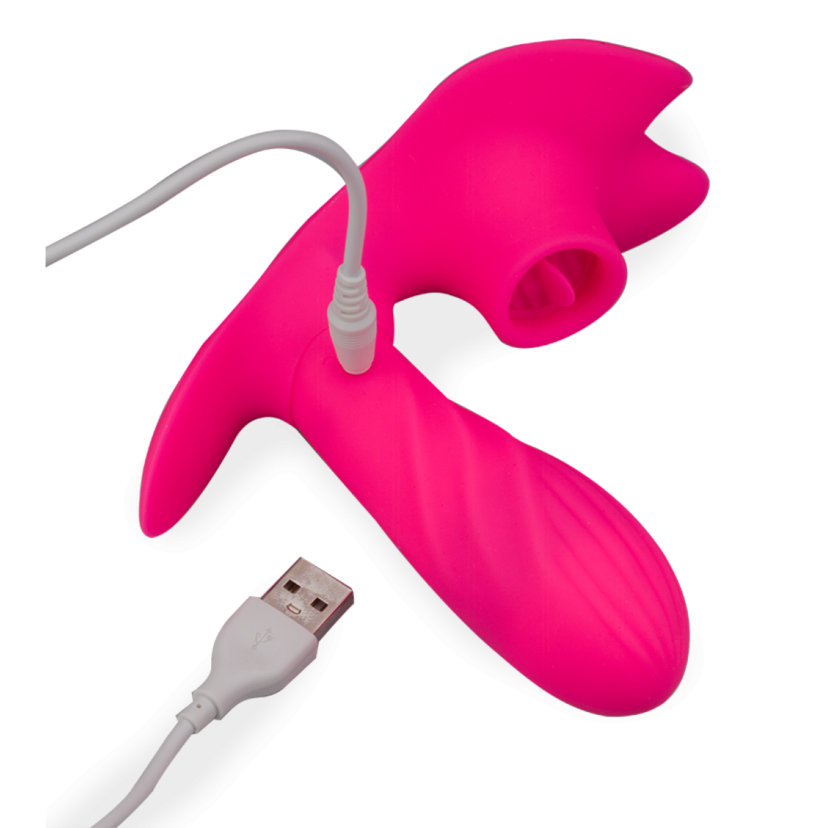 Vibromasseur spécial cunni et gode chauffant - Vibromasseur femme et couple rose, LOVE AND VIBES