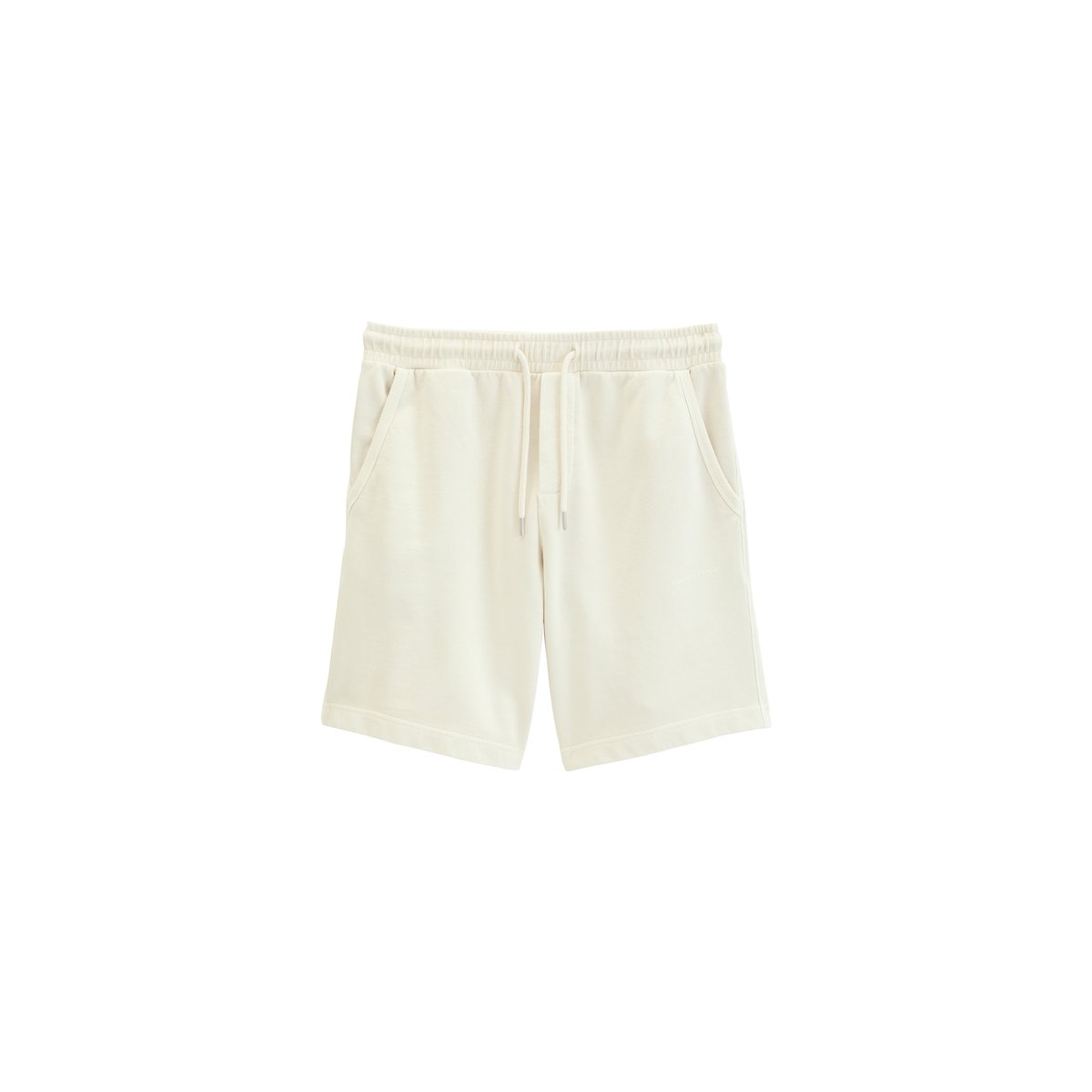 Sweatshort régulier en coton bio doux beige, MARC O'POLO