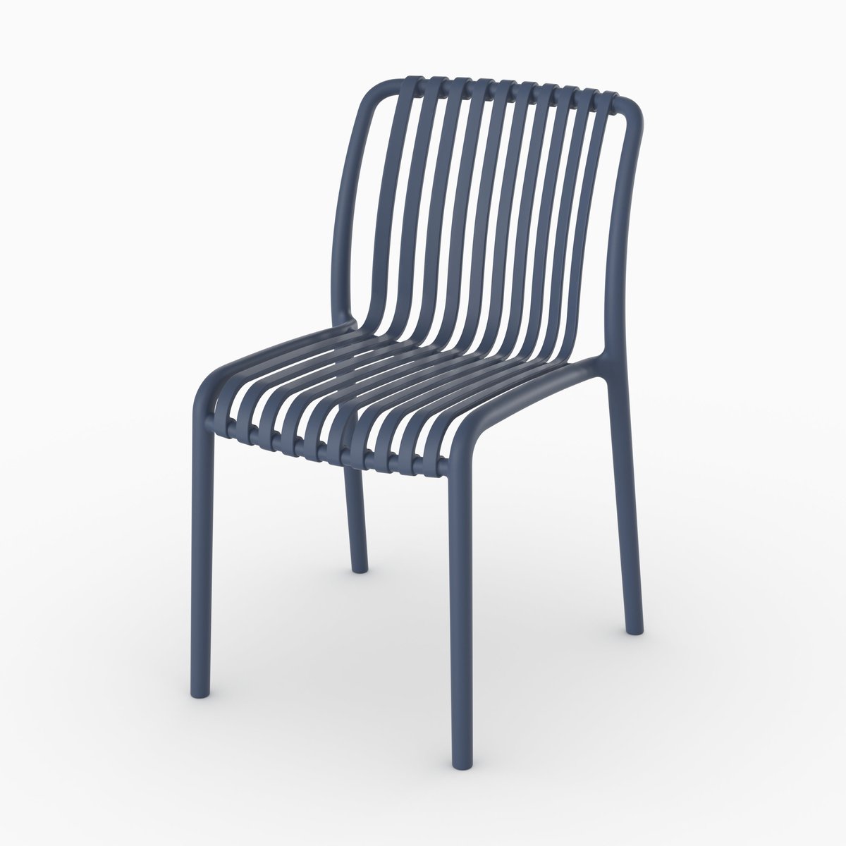 Chaise de jardin Duli - DULI bleu marine, MAISON PAVANE