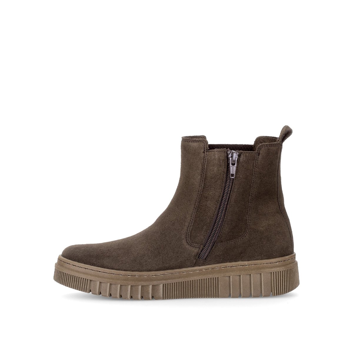 Bottines en marron velours, GABOR