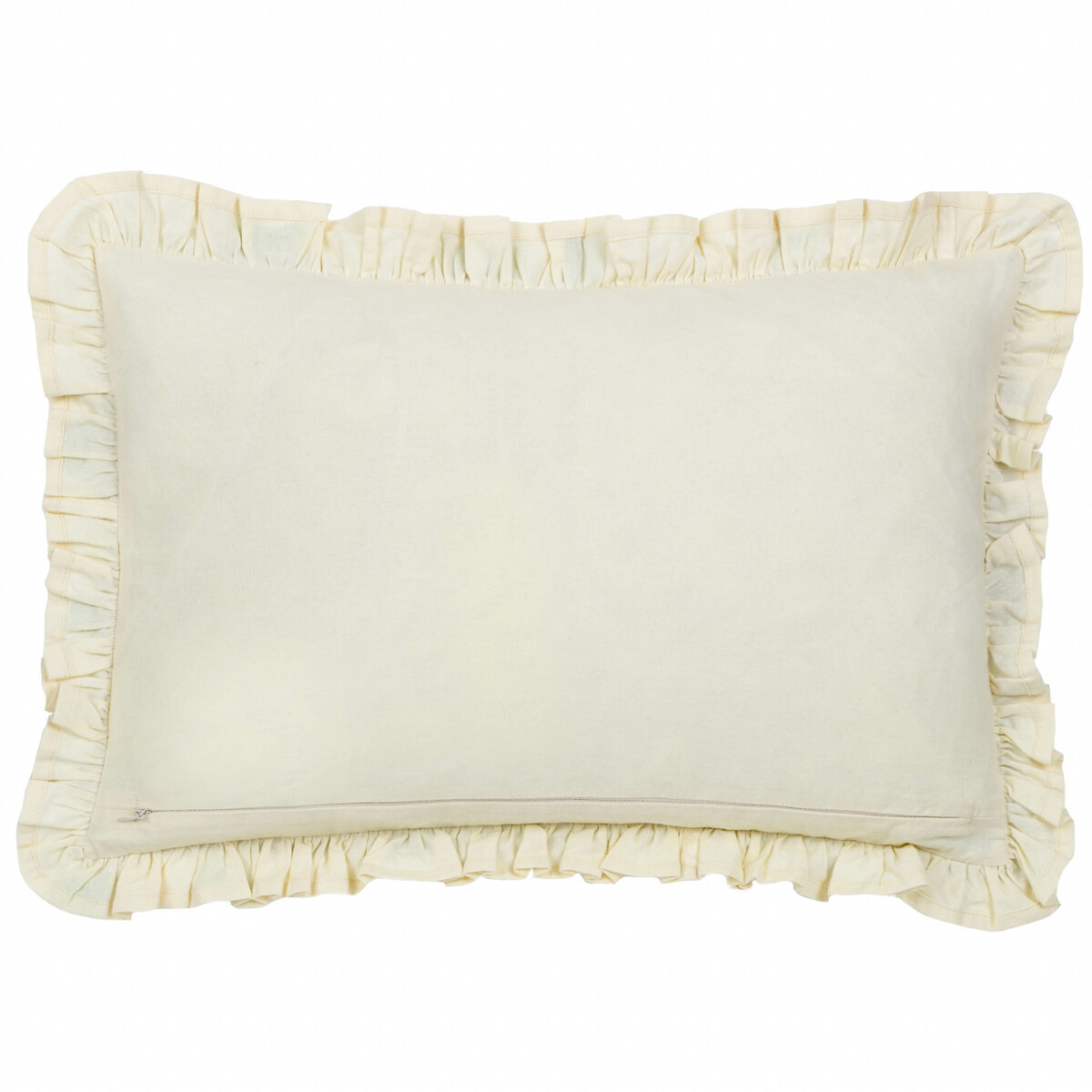 Mae Embroidered Cotton Filled Cushion midnight blue, WYLDER NATURE