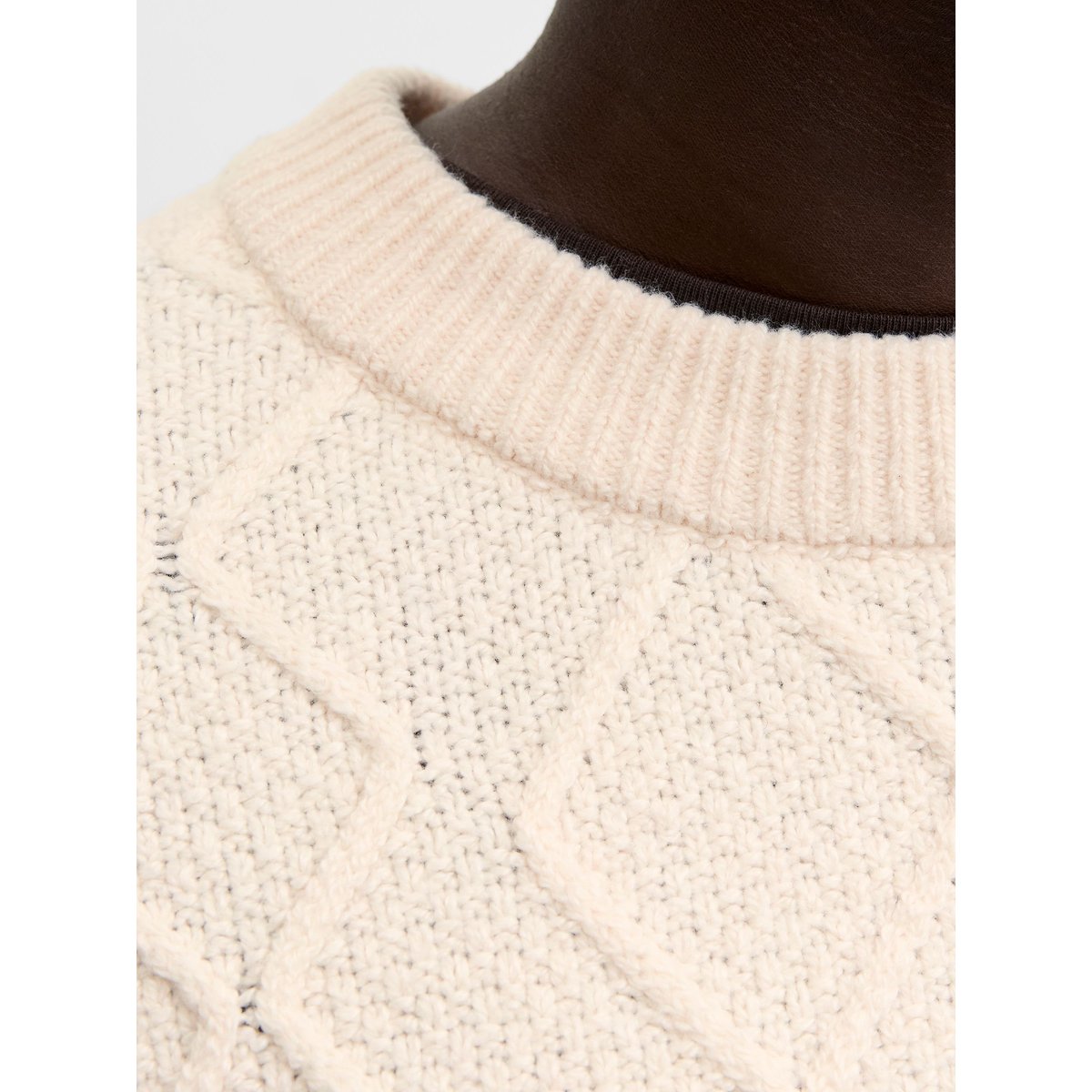 Pull En Maille blanche - sea salt, JACK & JONES