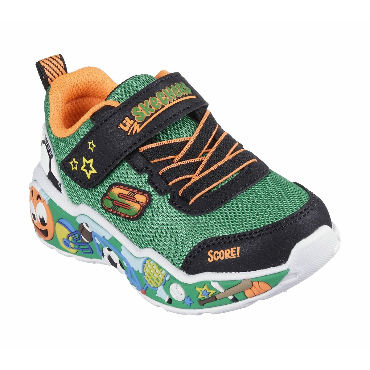 Baskets Play Scene vert, SKECHERS