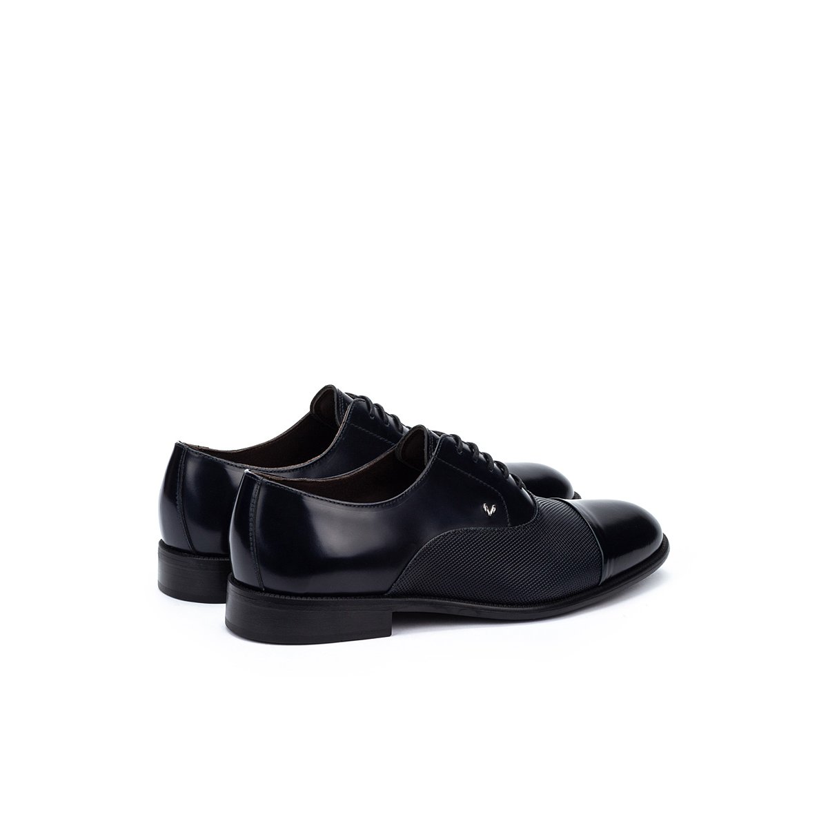 Chaussures à lacets cuir Arlington marino, MARTINELLI