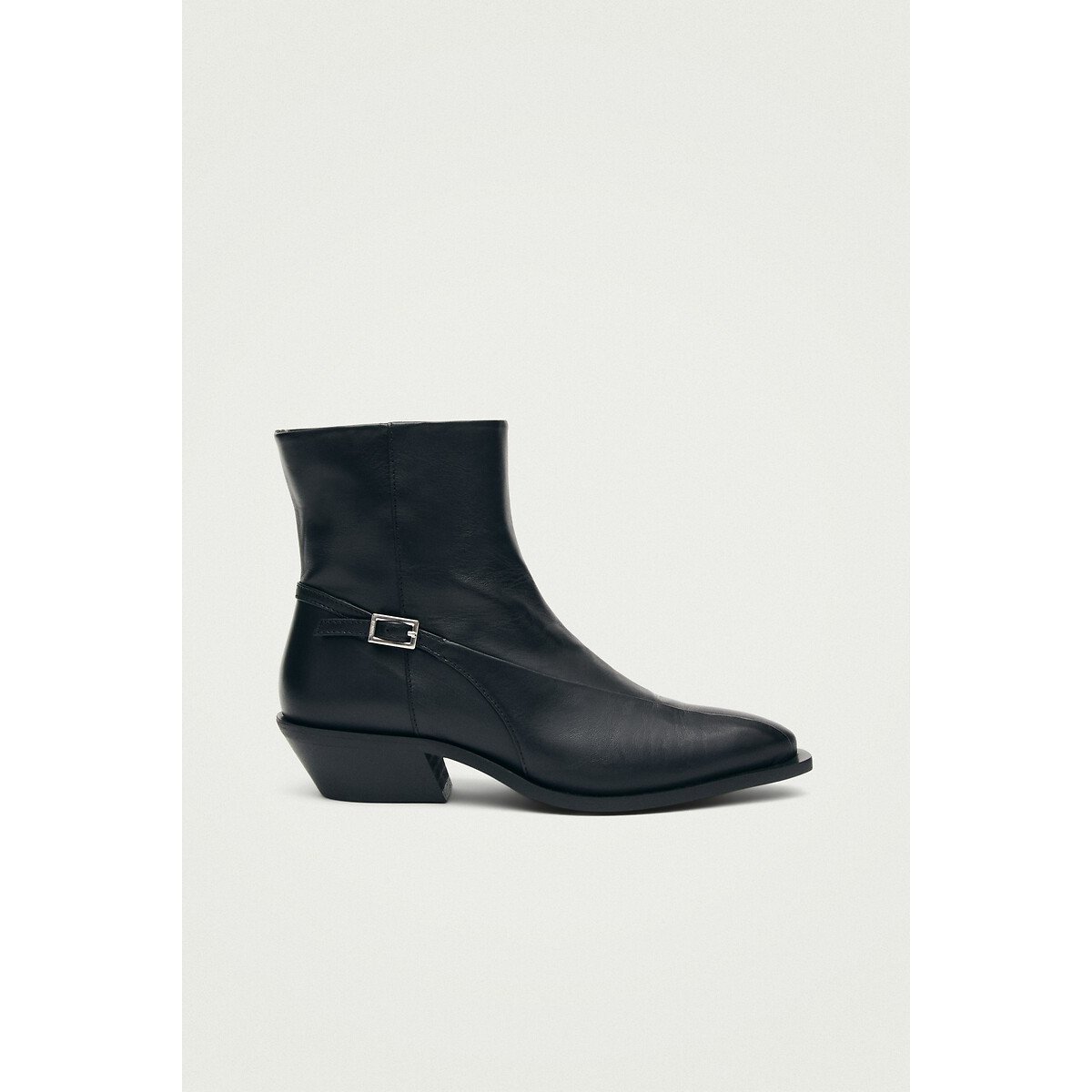 Lizzie Leather Ankle Boots black, ALOHAS