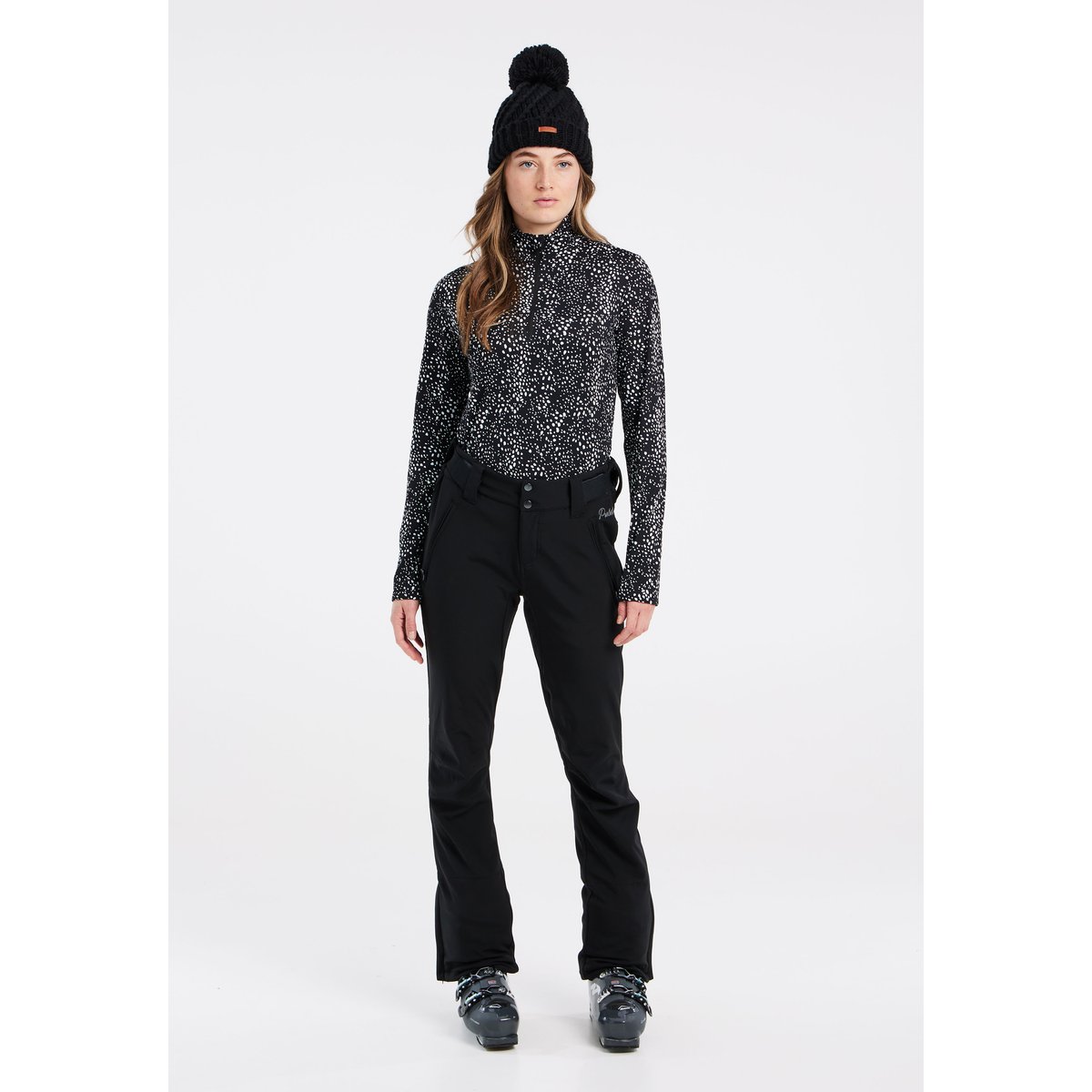 Haut 1/4 zippé PRTGRENADA true black, PROTEST