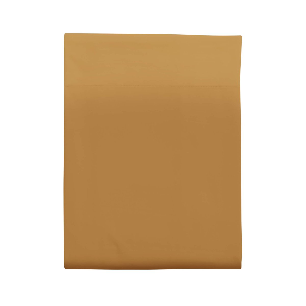 Drap plat bio made in France jaune, TERRE DE NUIT