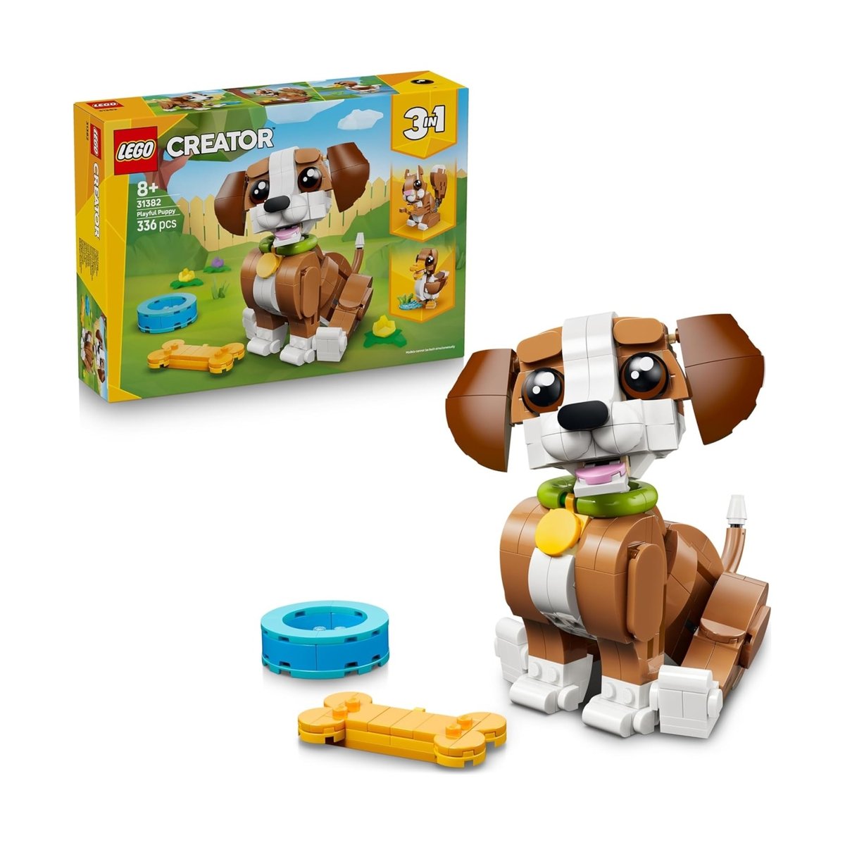 Creator Les adorables animaux : le chiot joueur multicolore, LEGO