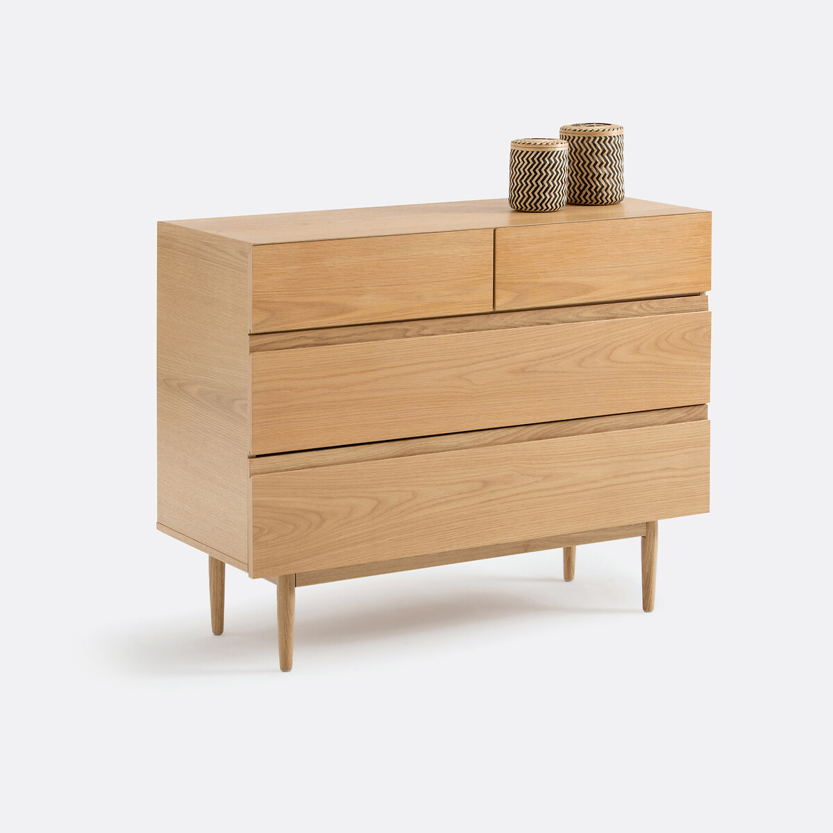 Laval Chest of 4 Drawers natural, LA REDOUTE INTERIEURS