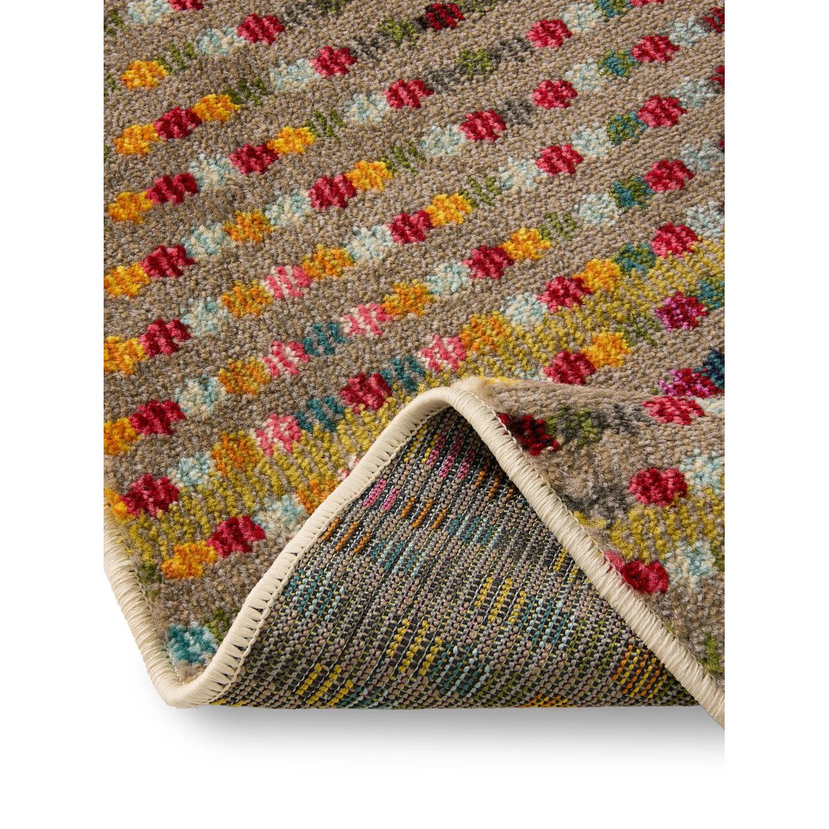 Tapis rond CASA multicouleur, BENUTA