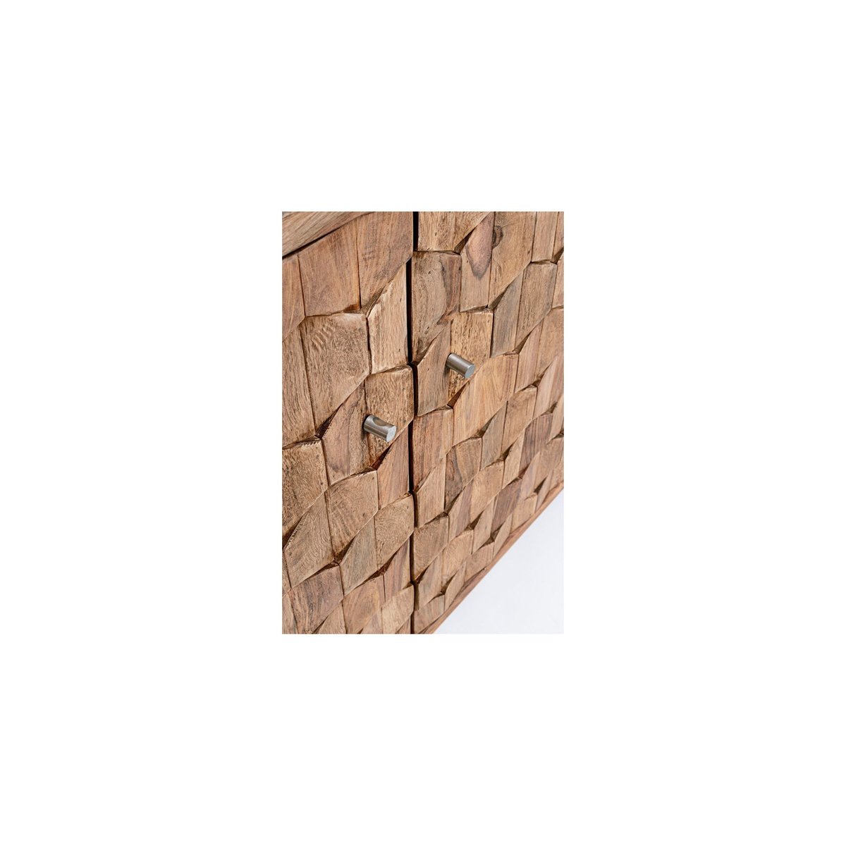 Buffet bas vintage en bois 4 portes L177 - LOCKE bois clair, HELLIN, DEPUIS 1862