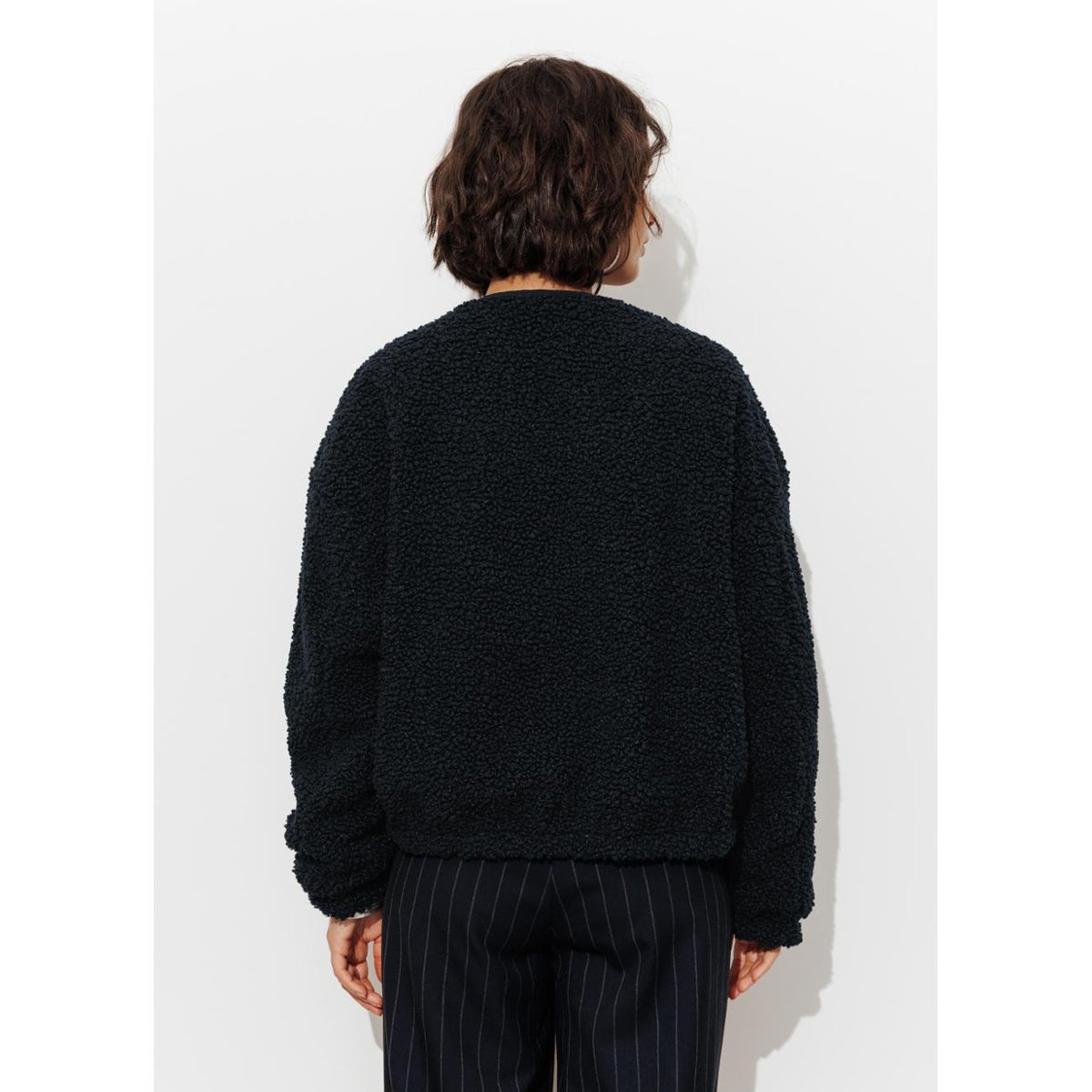 Blouson chaud réversible marine, PROMOD