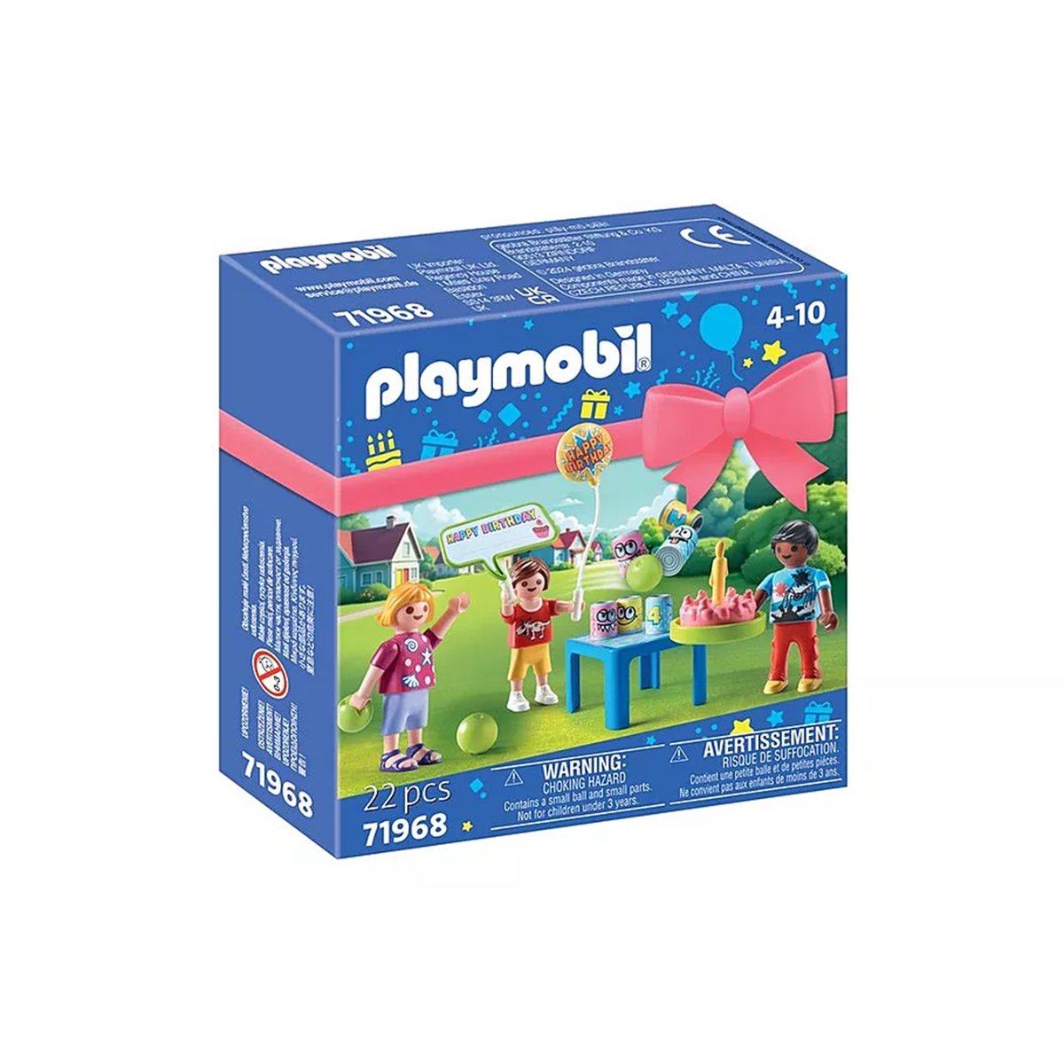 Fête d'anniversaire pour enfants multicolore, PLAYMOBIL