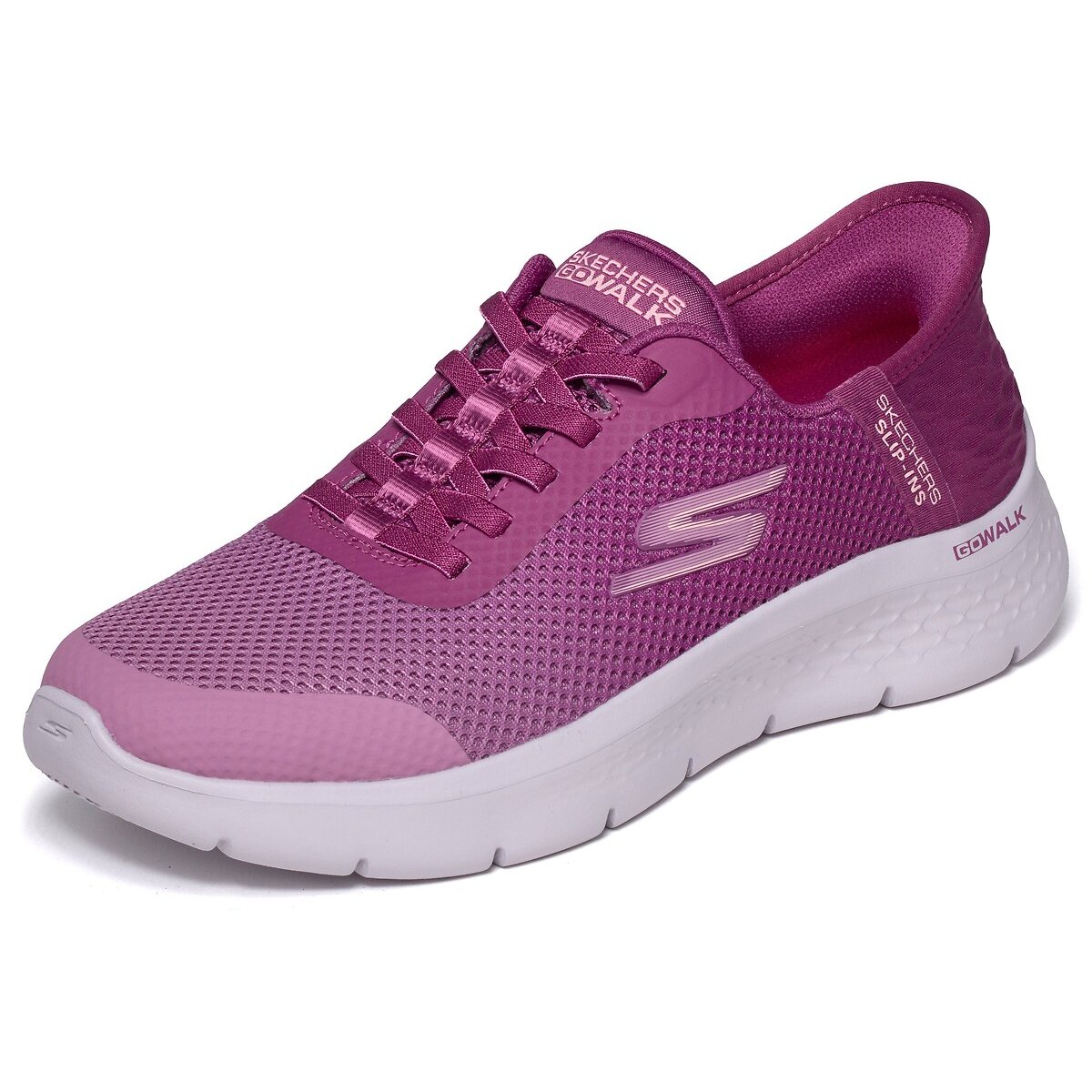 Baskets Slip-Ins: GO WALK FLEX - GRAND ENTRY framboise, SKECHERS