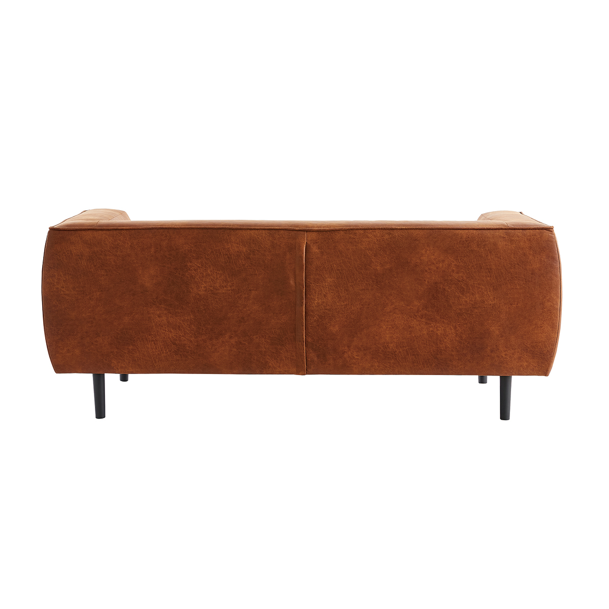 Canapé scandinave 2-3 places MORRIS marron, MILIBOO