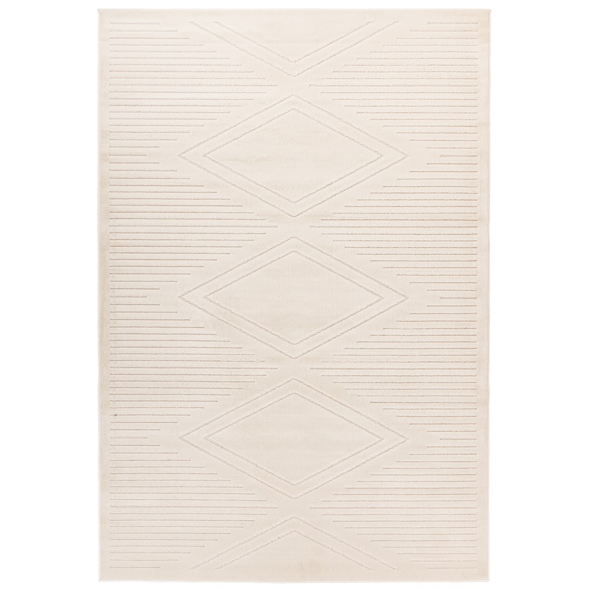 Tapis salon et chambre moderne et design MATILDA blanc, NOVATREND