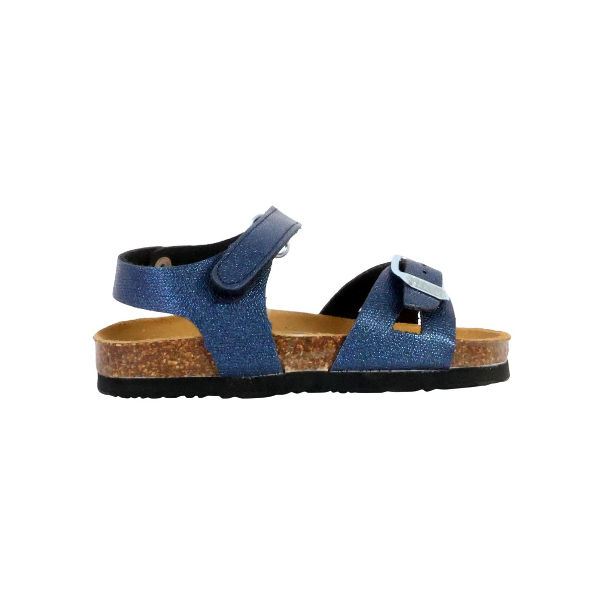 Mules Cuir Serena marine, PLAKTON