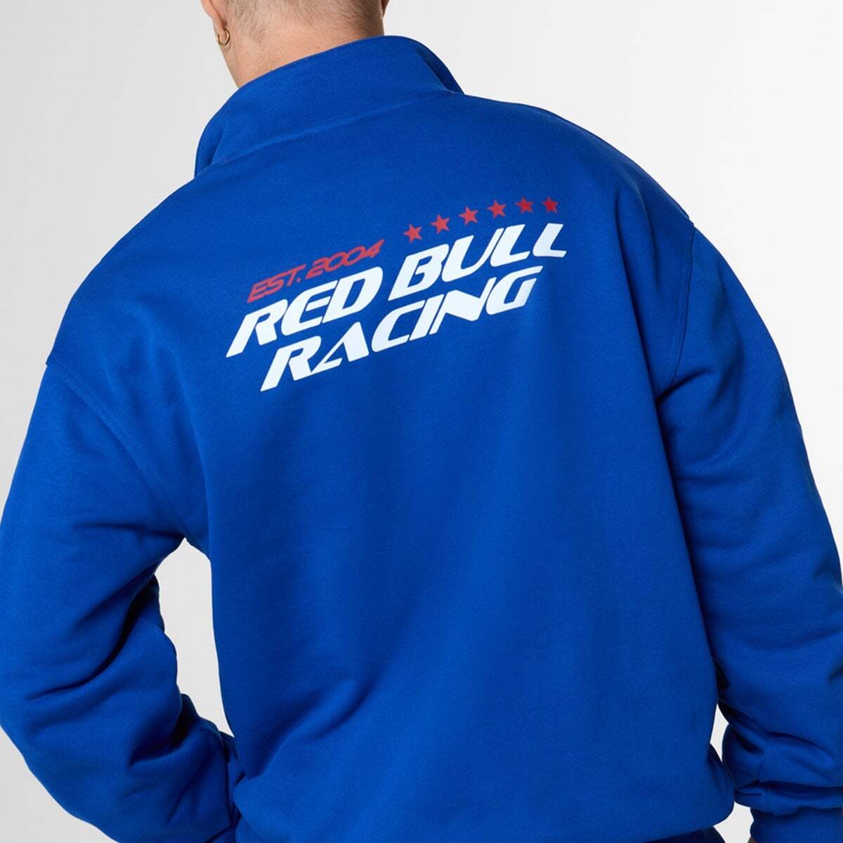 Red Bull Racing Sweat À Demi-Fermeture Éclair Coupe Décontractée bleu électrique, PEPE JEANS