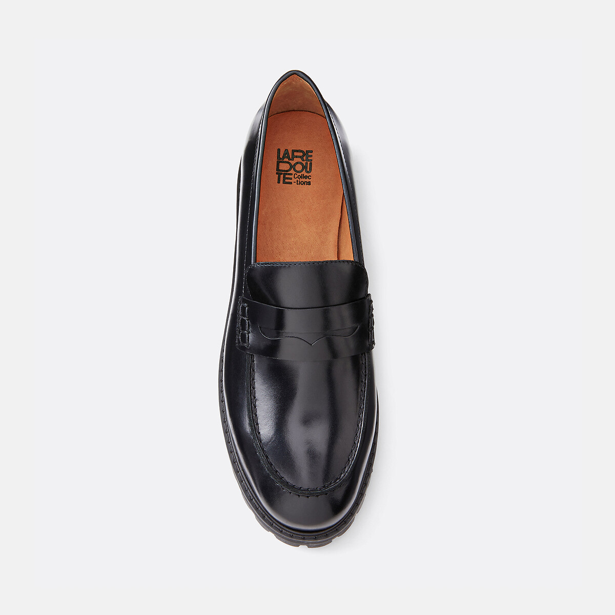 Signatures Arlette Loafers in Smooth Leather black, LA REDOUTE COLLECTIONS