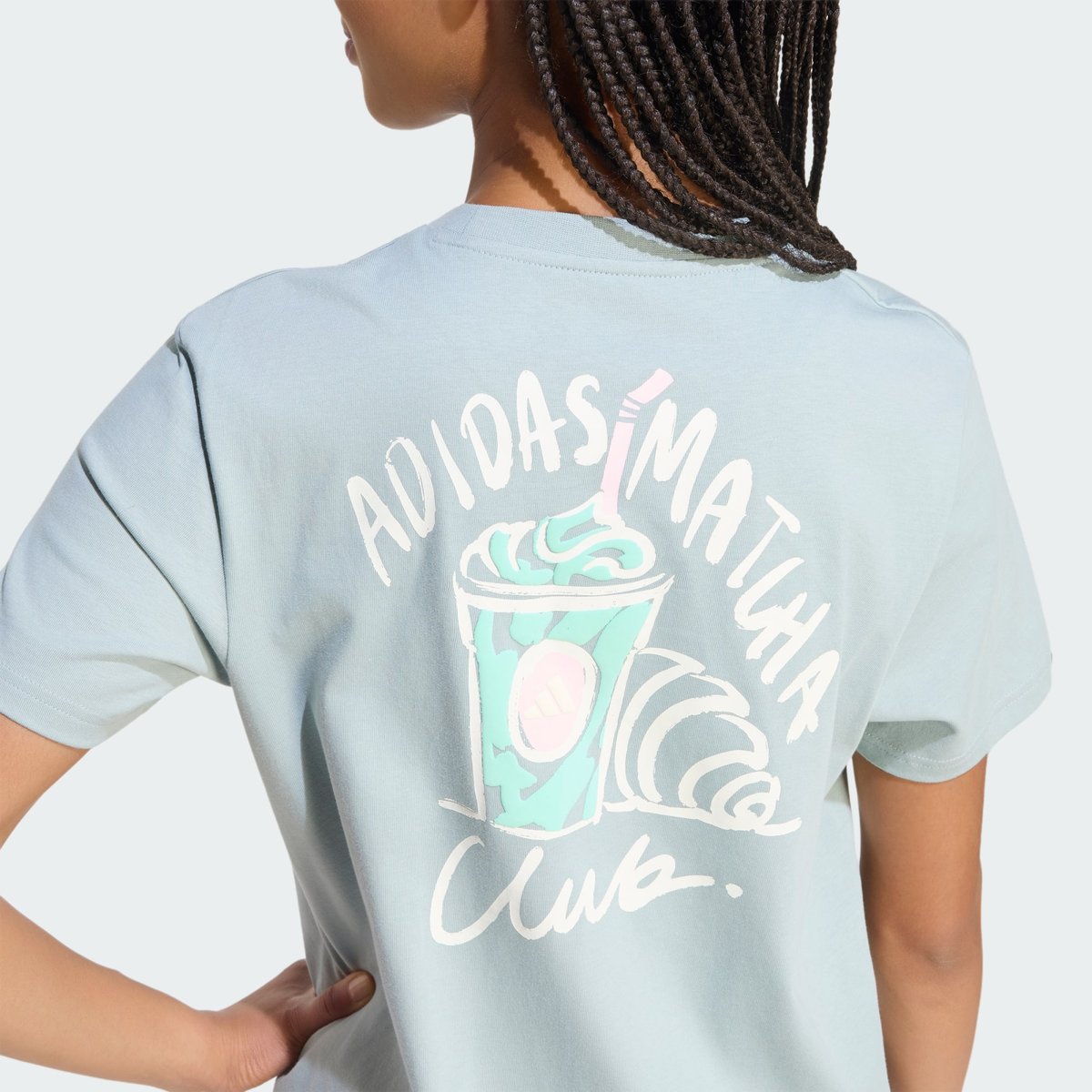 T-Shirt Graphique Food Loose T-Shirt Graphique Food Loose wonder sage, ADIDAS SPORTSWEAR