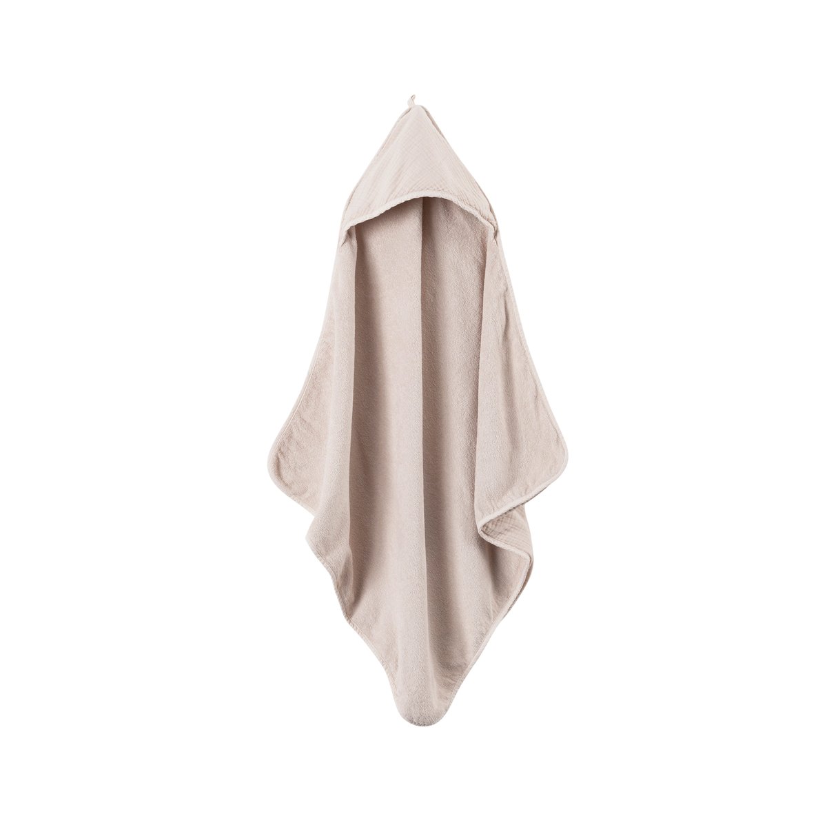 Cape de bain coton LINO lin, CARRE BLANC
