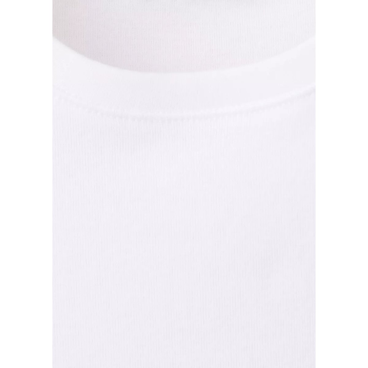 T-shirt ajusté à manches courtes blanc cassé, MANGO TEEN