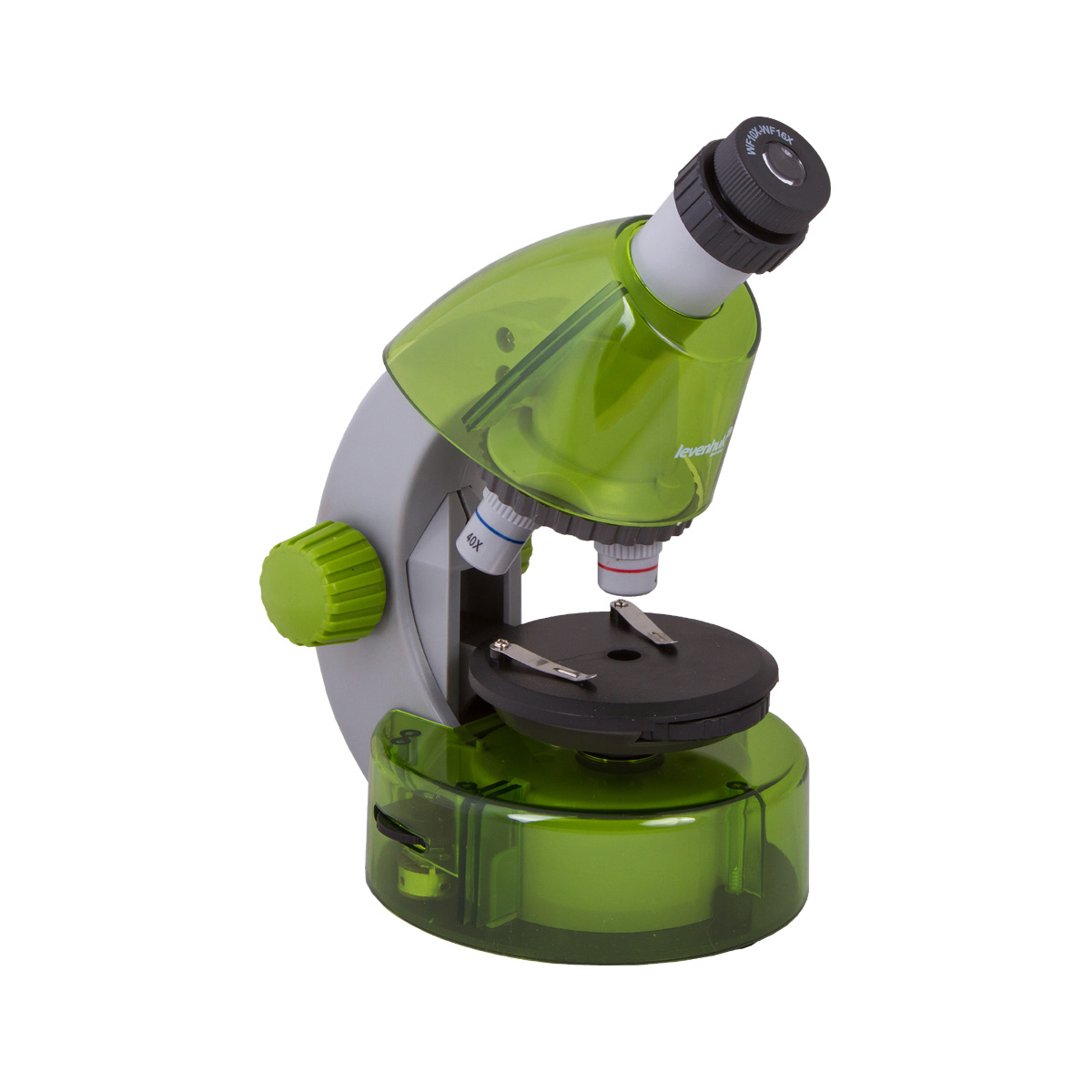 Microscope  LabZZ M101 Lime (EN) couleur unique, LEVENHUK