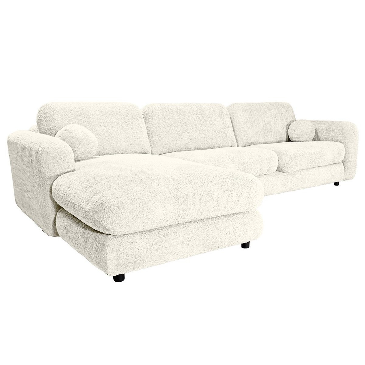 Canapé d'Angle gauche 4 places - RACHEL beige, BEST MOBILIER