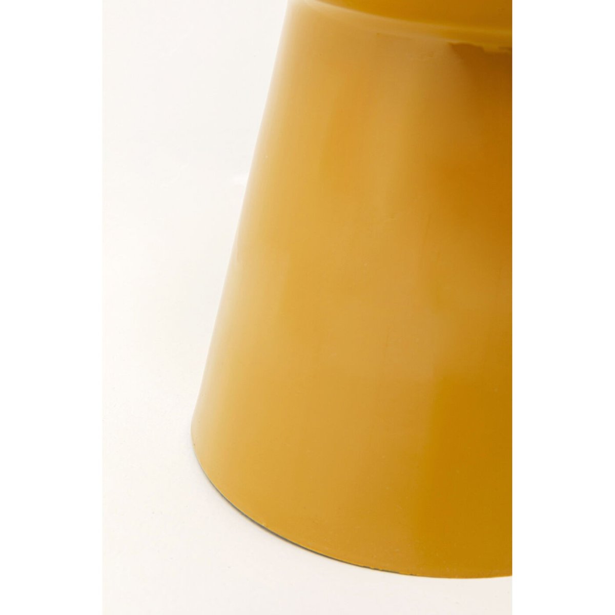 Vase en acier 55cm, BLOW jaune, KARE DESIGN