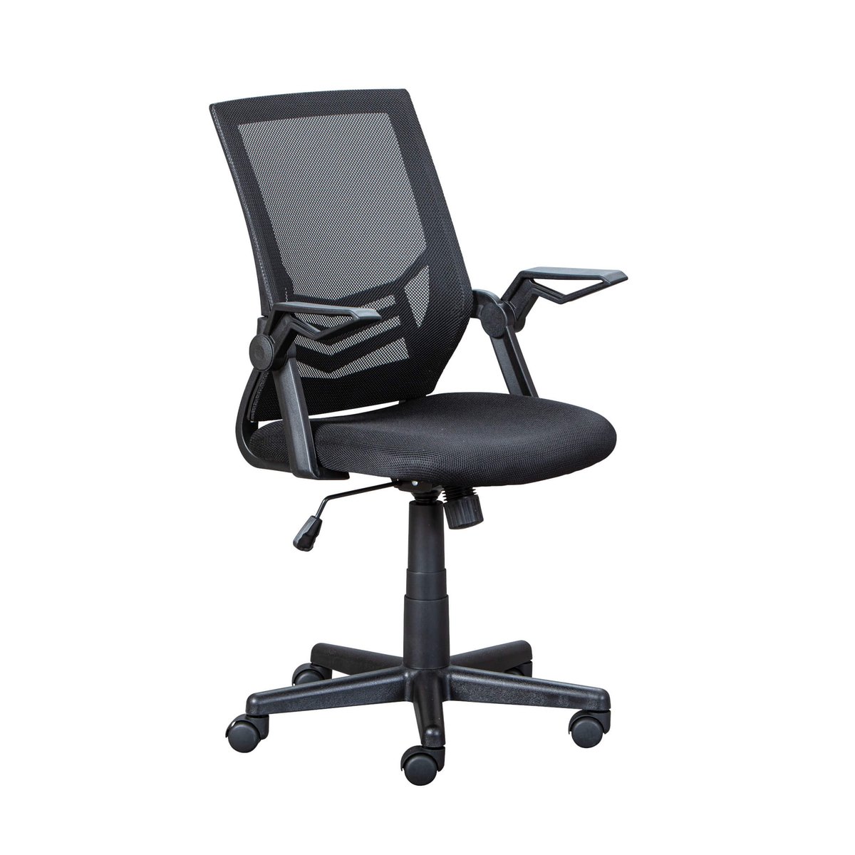 Chaise de bureau réglable noir, TERRE DE NUIT