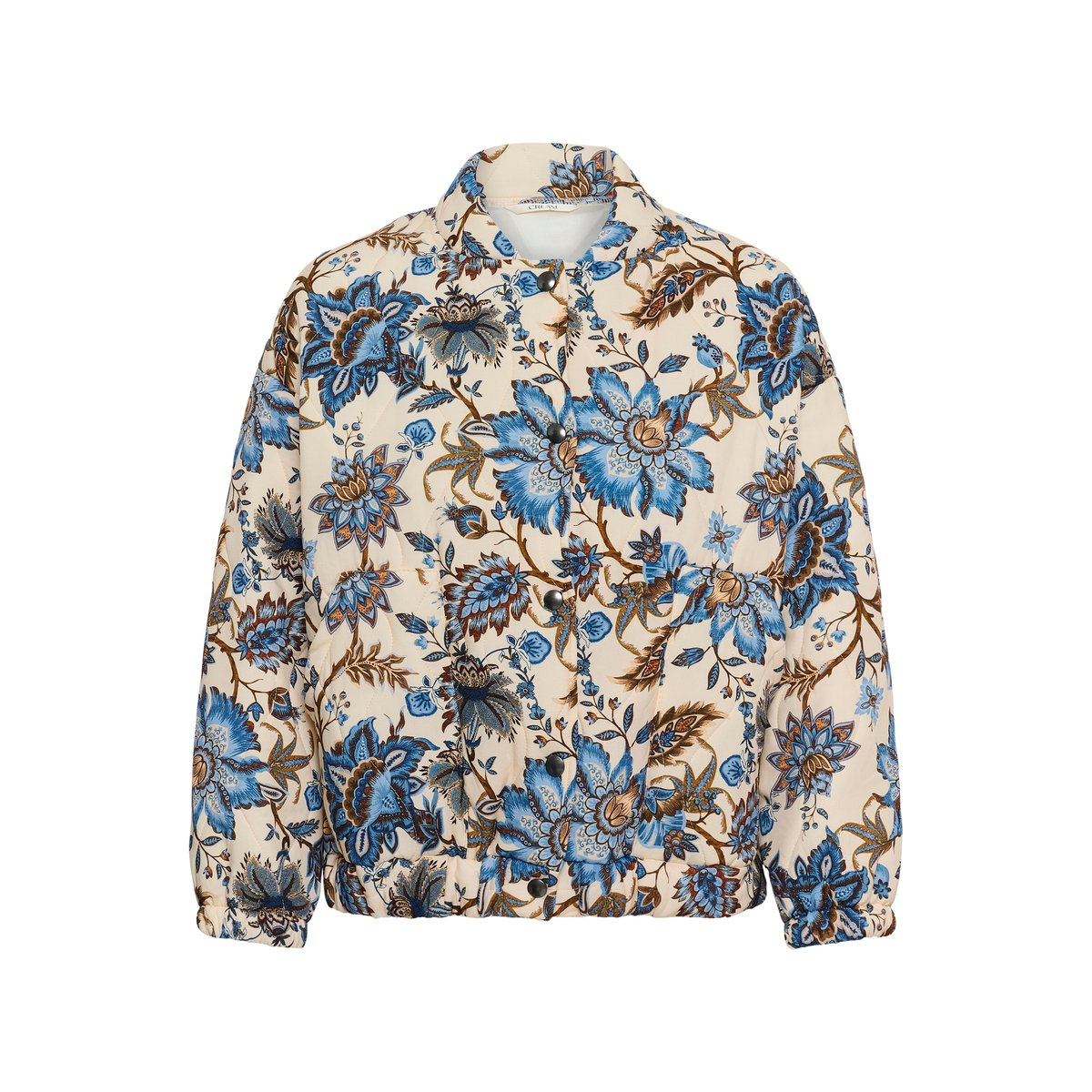 Veste imprimé earthy floral paisley, CREAM