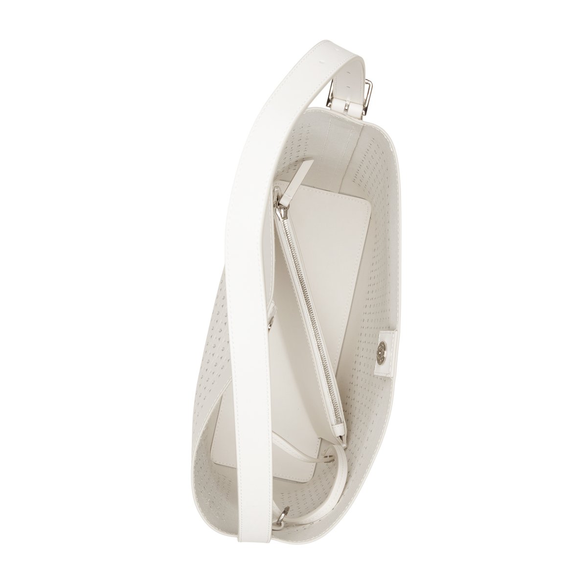 Hobo Bag moyen avec pochette intérieure amovible beige, MARC O'POLO