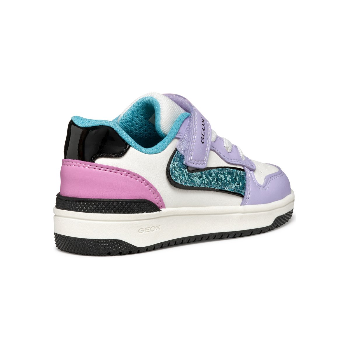 Baskets respirantes Washiba lilas/turquoise, GEOX