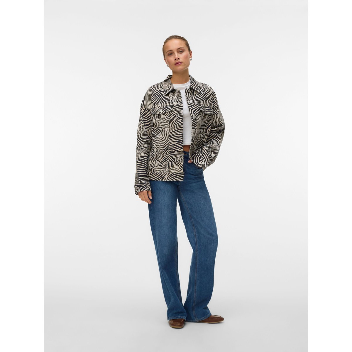 Veste En Jean oatmeal, VERO MODA