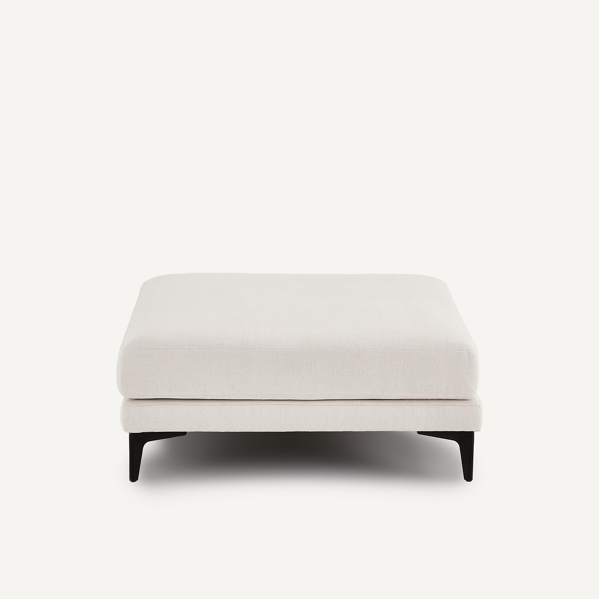 Poggiapiedi in tessuto di poliestere, MODERNISTE, design di Emmanuel Gallina gesso, EMMANUEL GALLINA X AM.PM