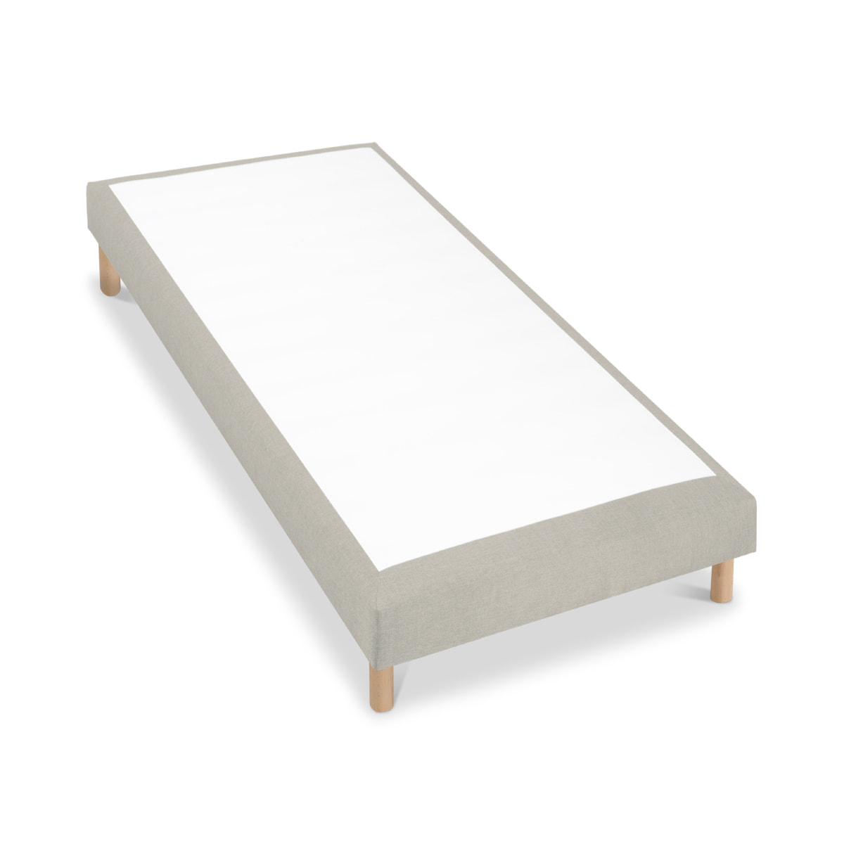 Sommier tapissier Tissu SISAL sable, BELLECOUR