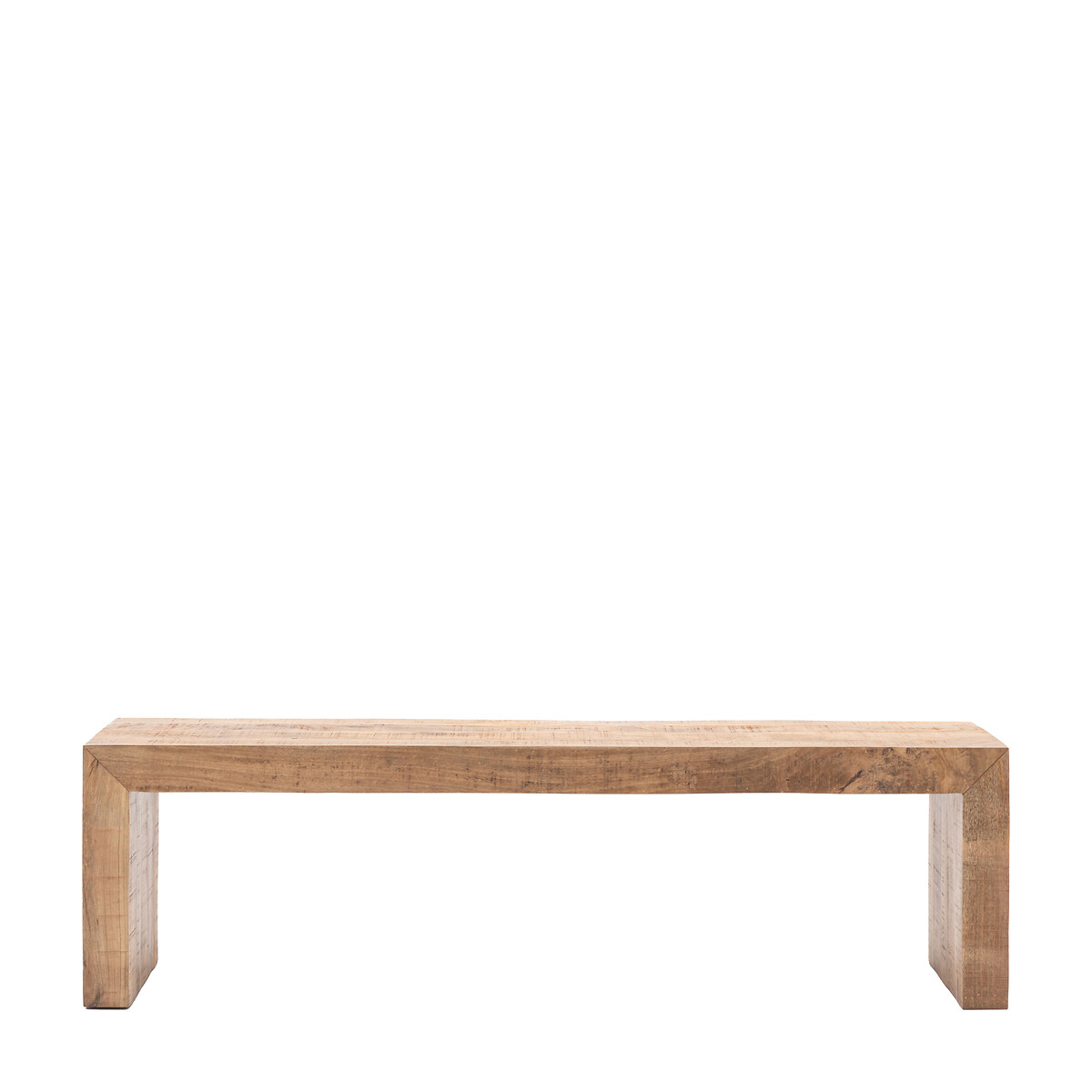 Rustana Weathered Mango Wood 3 Seater Dining Bench (160 cm) wood, ÉDITÉ