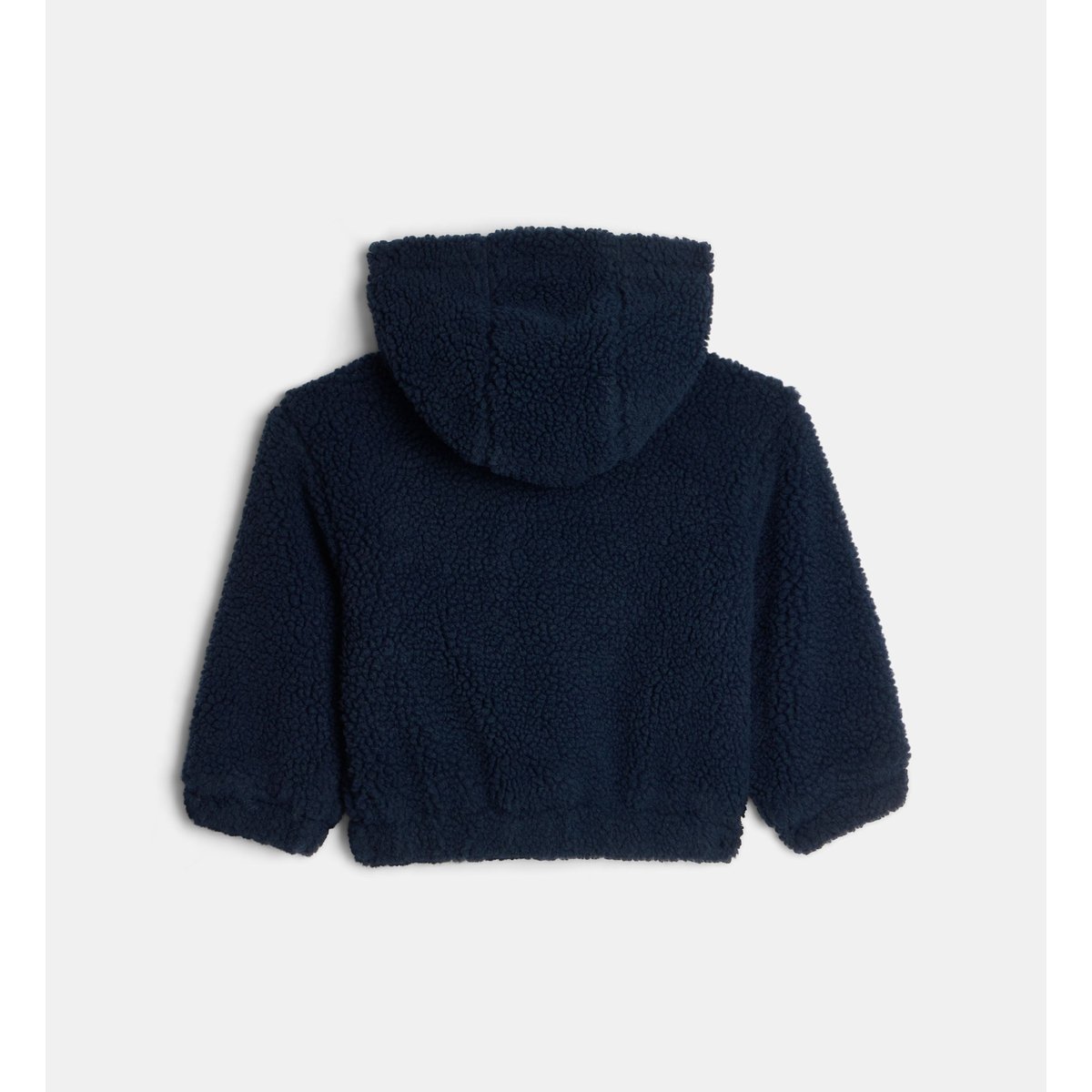 Veste totis capuche effet sherpa bleu, CADET ROUSSELLE