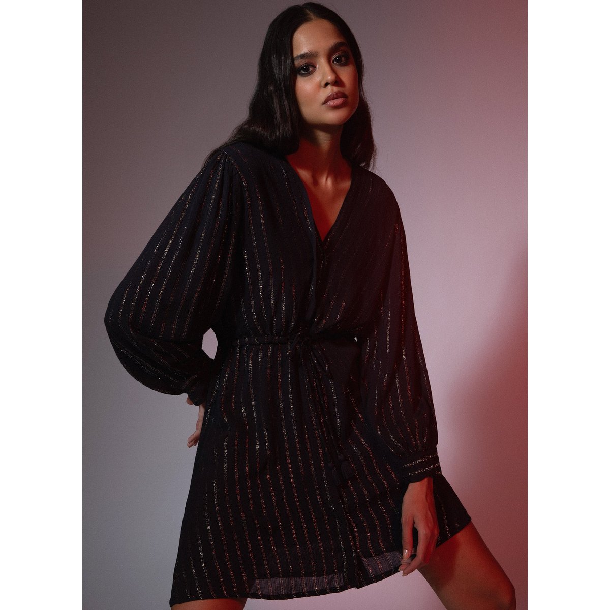 Robe Courte OCEA noir, AN'GE